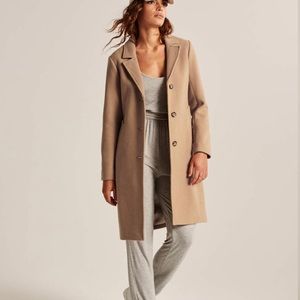 Abercrombie & Fitch Wool blend dad coat